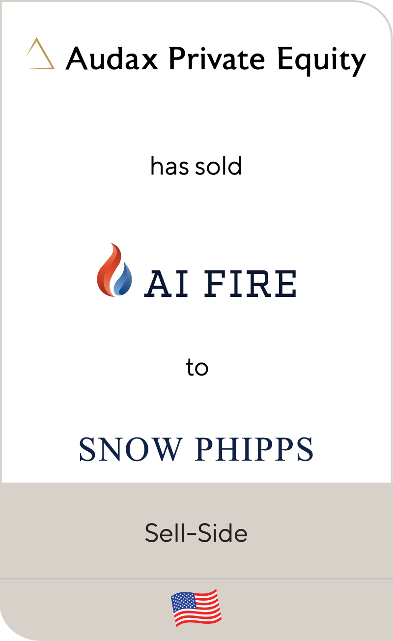 Audax Private Equity AI Fire Snow Phipps 2021