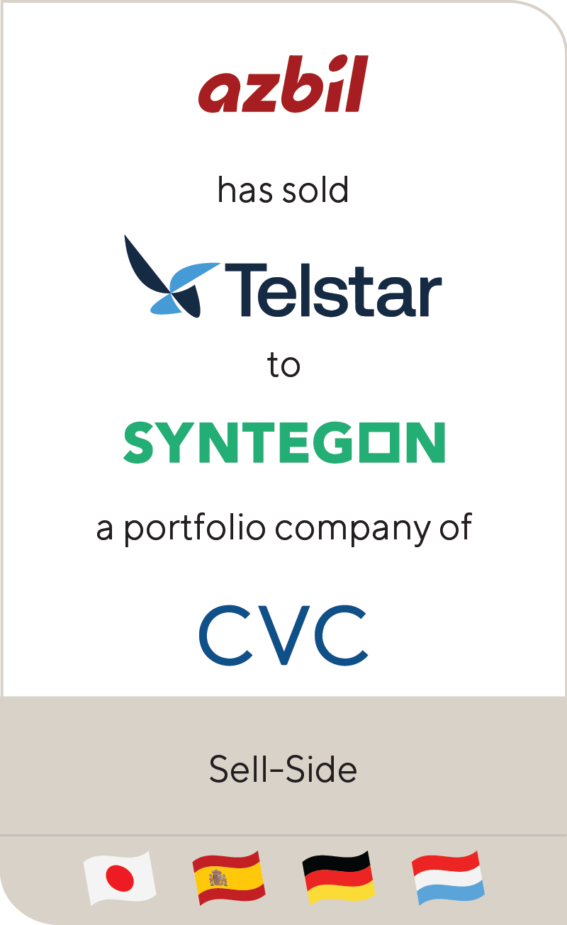 Azbil Corporation Telstar Syntegon Technology CVC Capital Partners 2024