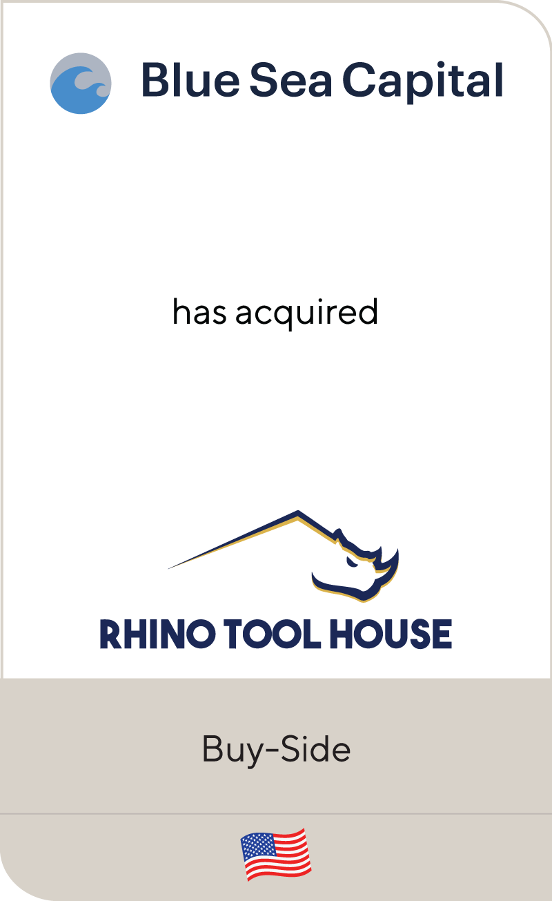 Blue Sea Capital Rhino Tool House 2023