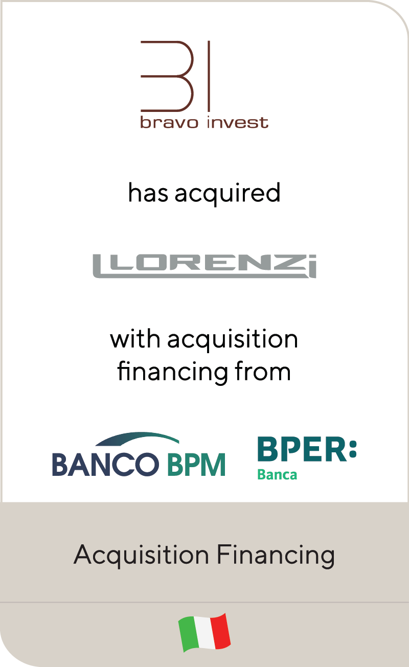 Bravo Invest Lorenzi Srl Banco BPM BPER Banca 2021