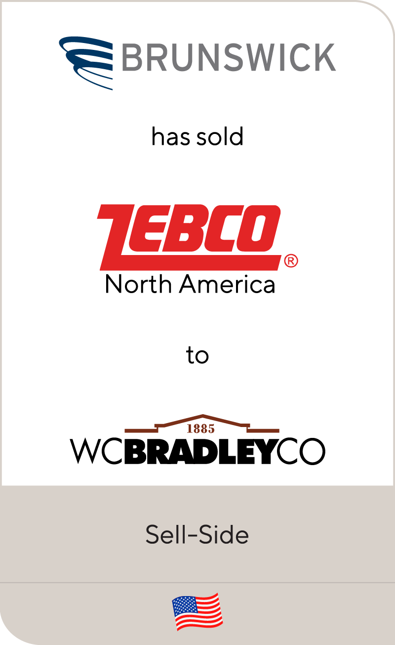 Brunswick has sold Zebco North America to W.C. Bradley Co.