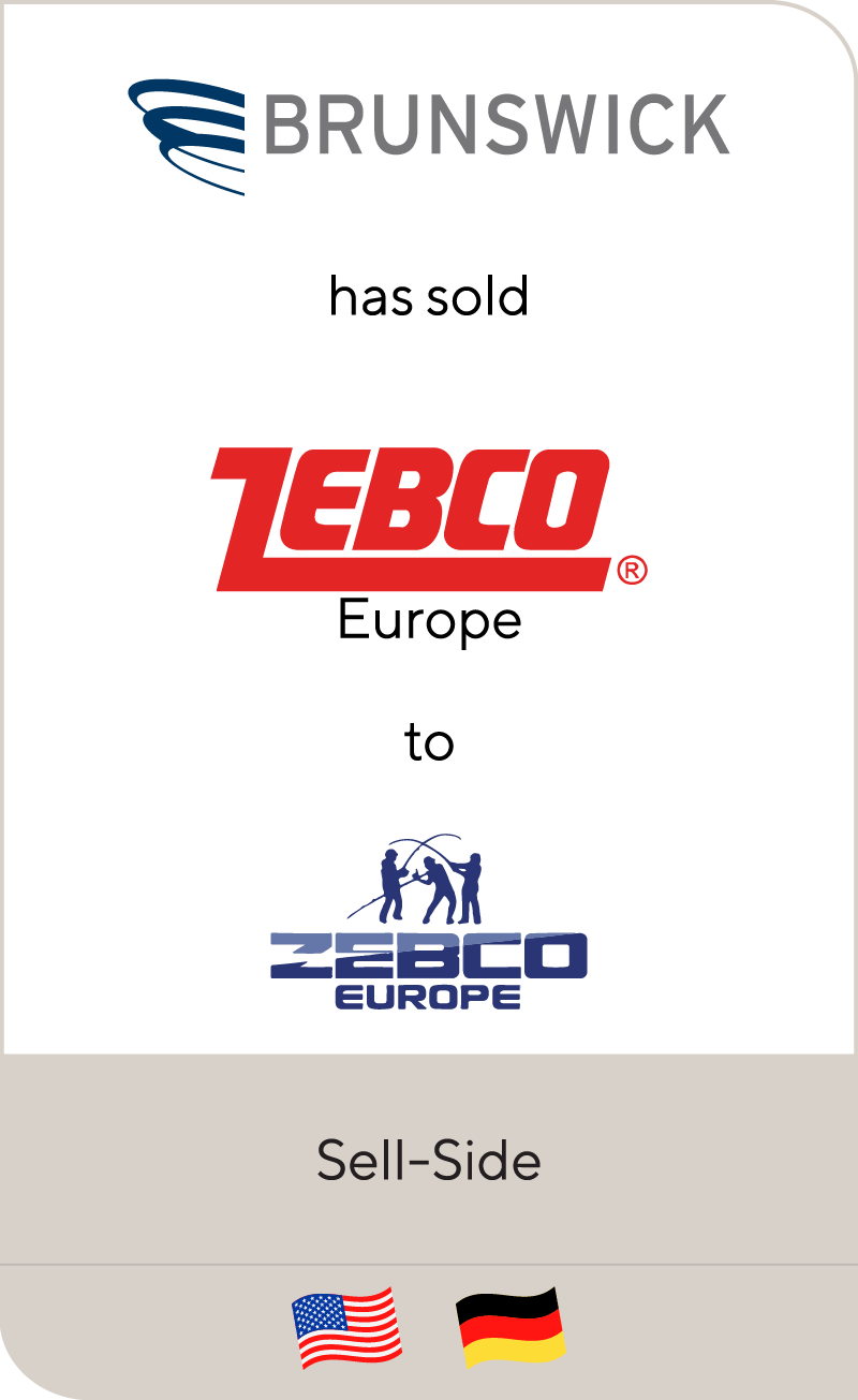 Brunswick Corporation has sold Zebco European operations to Zebco Sports Europe Ltd.