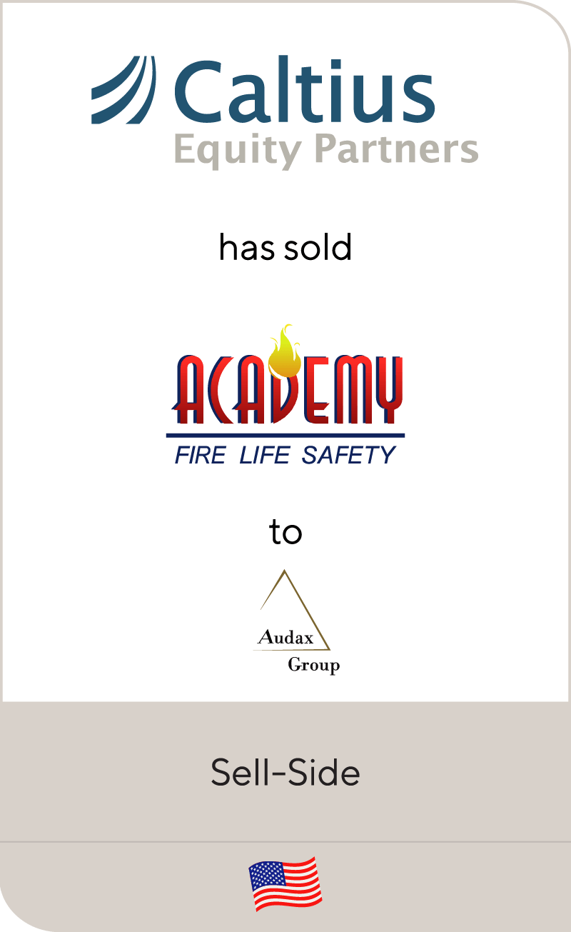 Caltius Equity Partners has sold Academy Fire Life Safety to Audax Private Equity