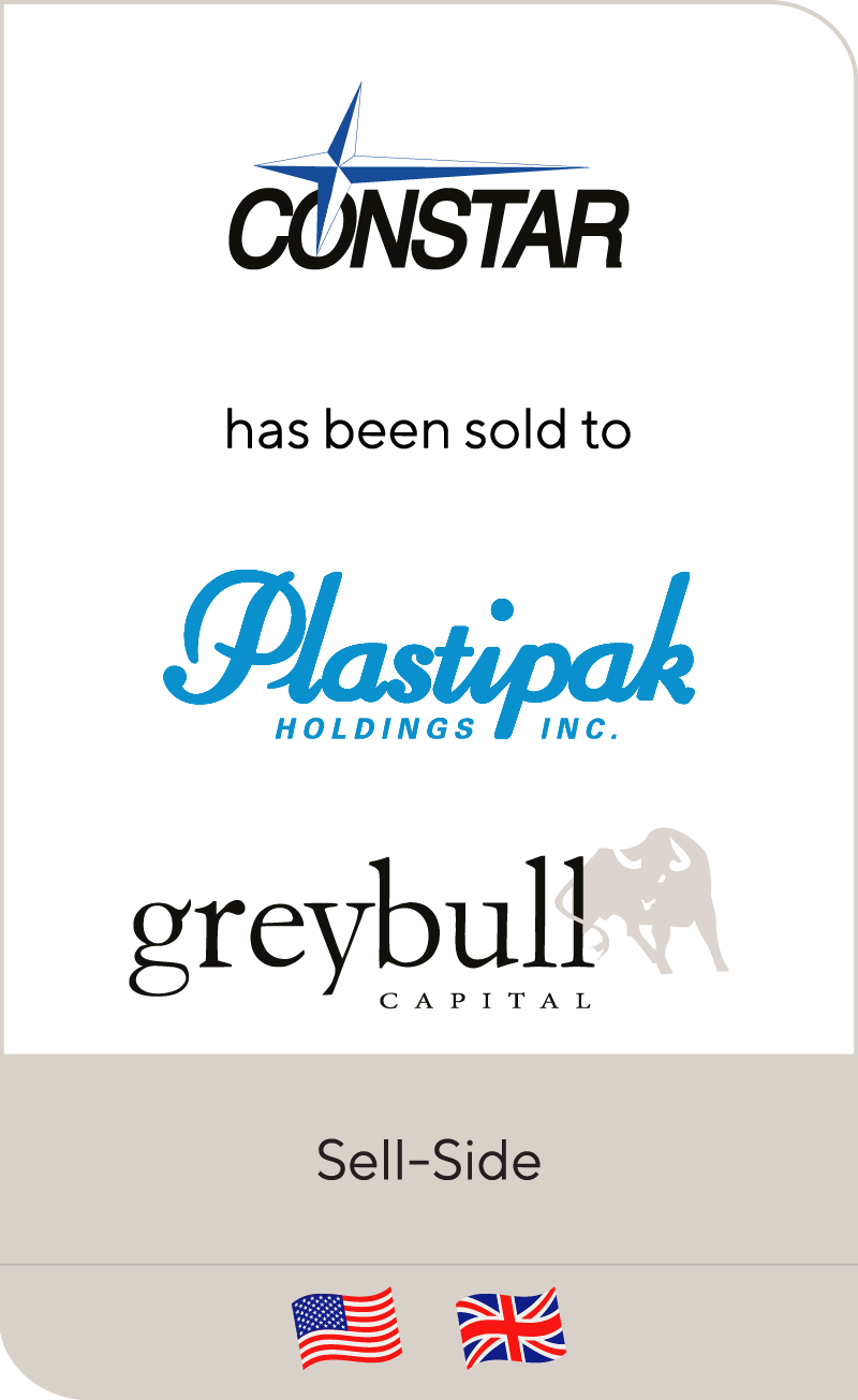 Constar has been sold to Plastipak Holdings and Greybull Capital