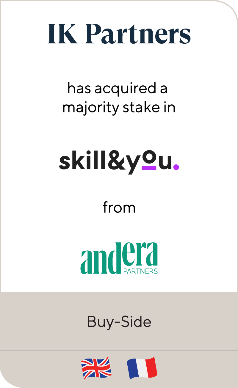 IK Investment Partners Skill & You Andera 2021