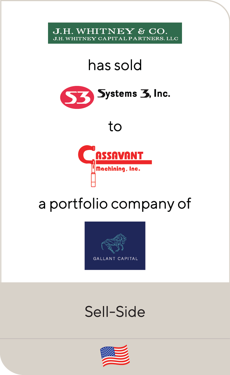 J.H. Whitney System 3 Inc Cassavant Gallant Capital 2021