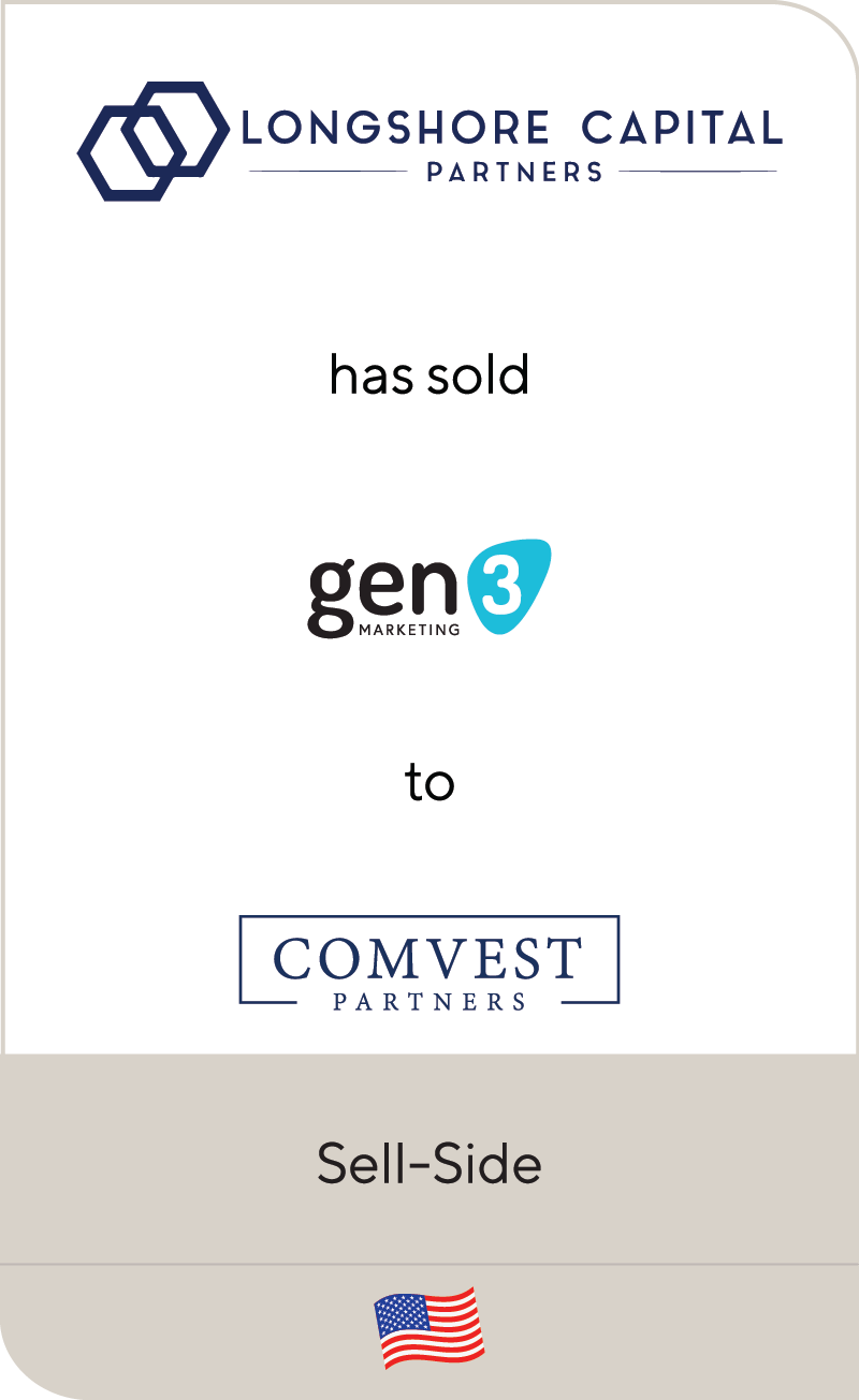 LongShore Capital Partners Gen3 Comvest Partners 2021