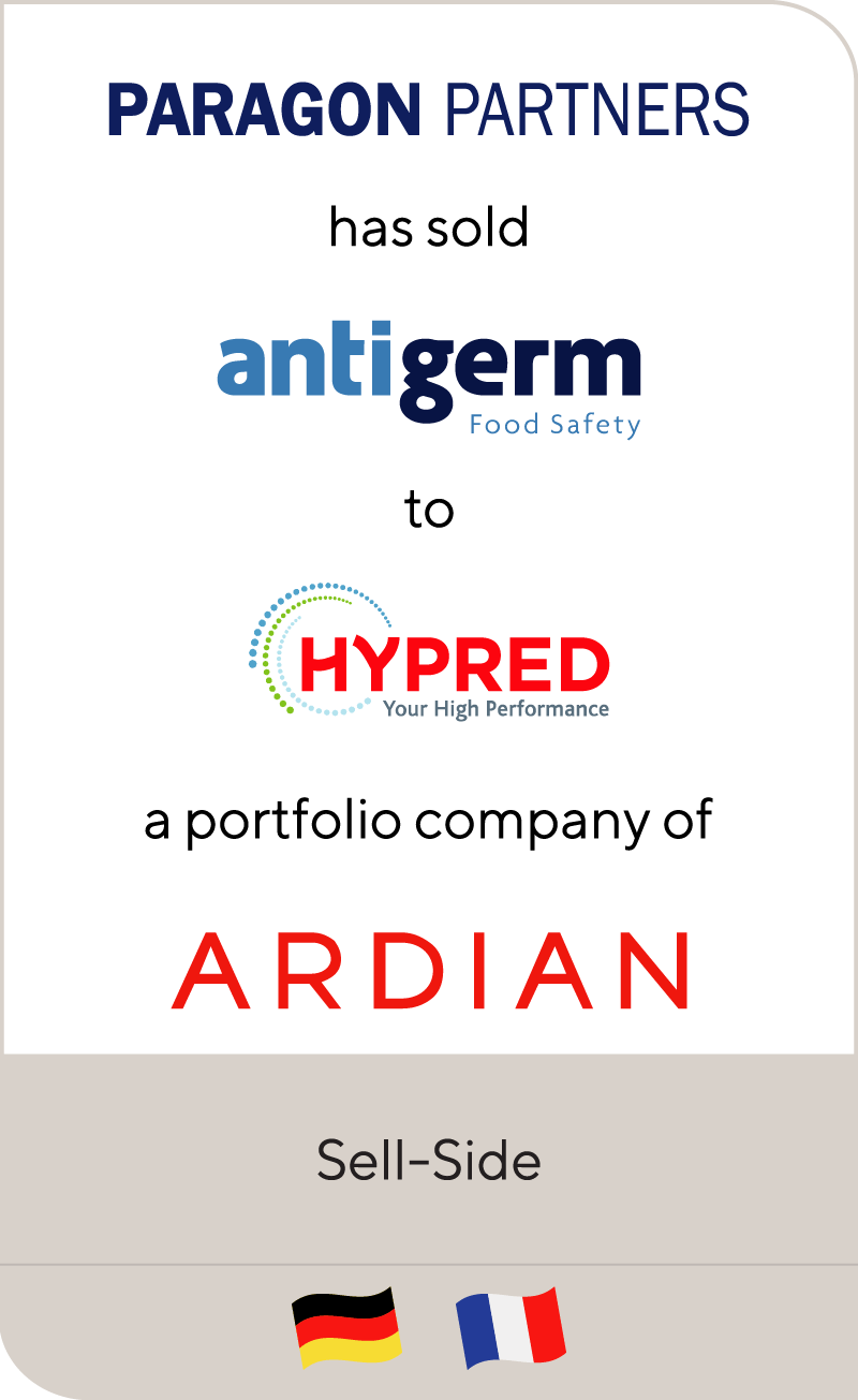 Paragon Partners Antigerm Hypred Ardian 2017