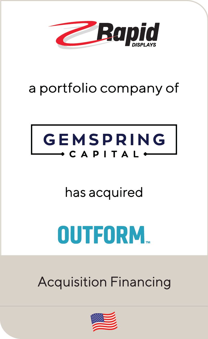 Rapid Displays Gemspring Capital Outform 2021