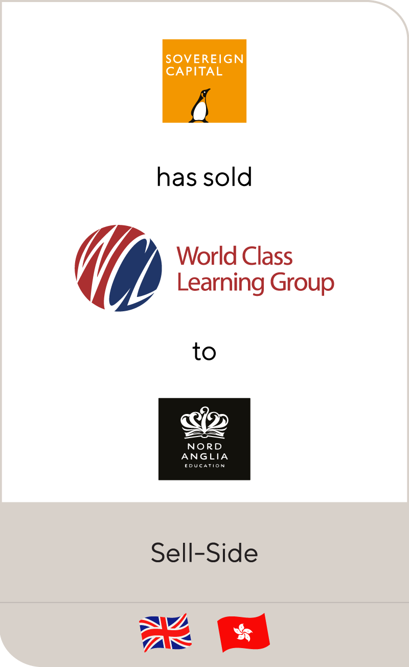 Sovereign Capital has sold World Class Learning to Nord Anglia Education