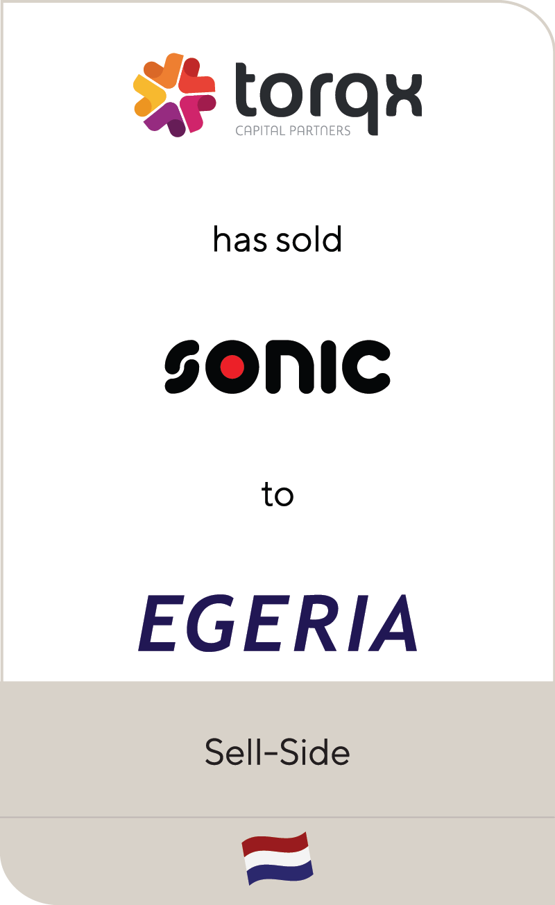 Torqx Capital Partners has sold Sonic Equipment to Egeria