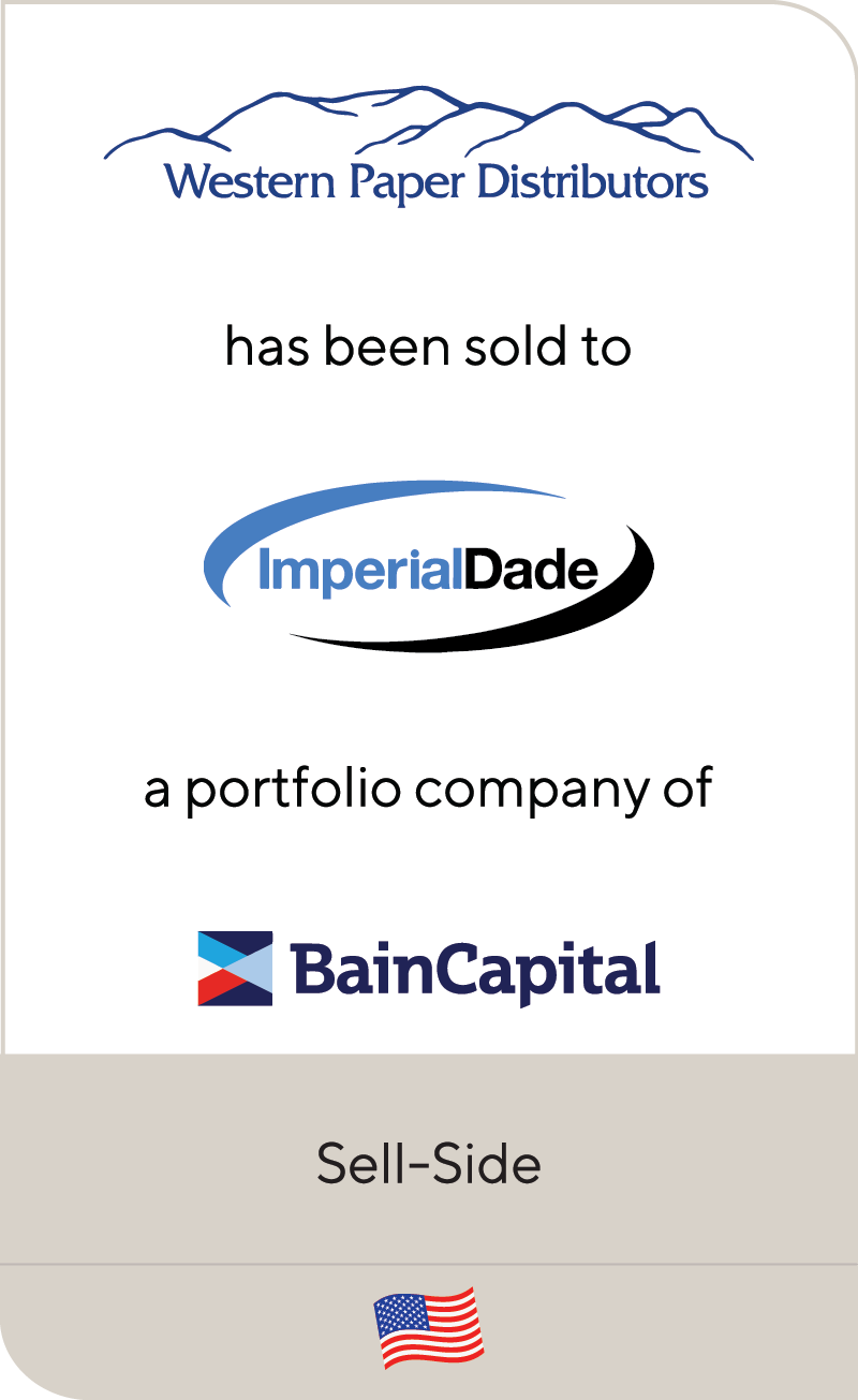 Western Paper Imperial Dade Bain Capital 2021