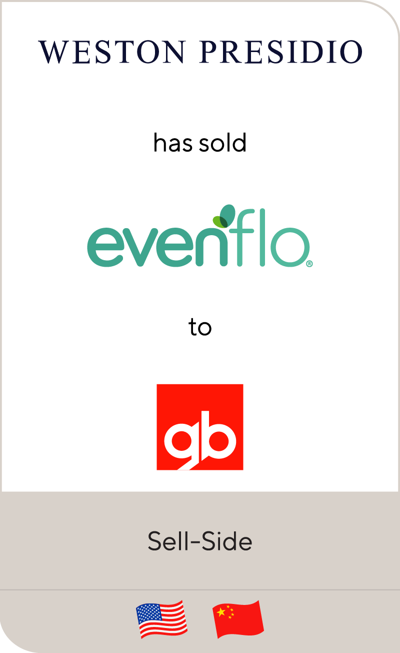 Evenflo has been sold to Goodbaby International